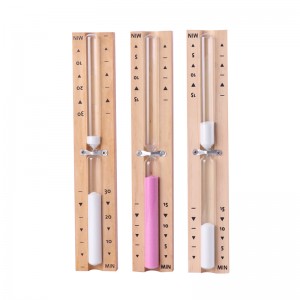 Monarcha Mórdhíola 5 15nóiméad Eco ildaite Glass Glass Gloine Amadóir Gaineamh Sabhna